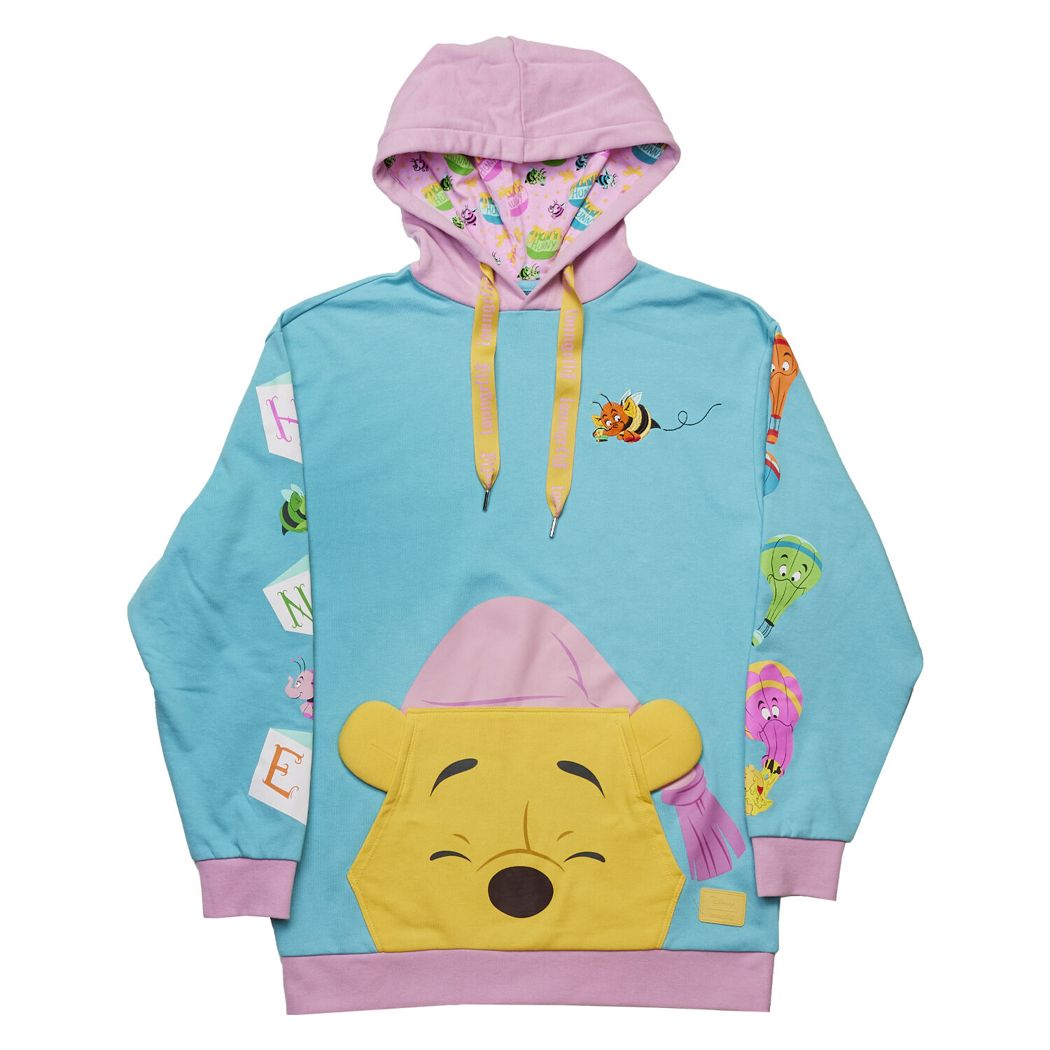 Winnie the pooh hoodies for adults on sale